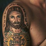tattoo photos of Jesus Christ 04.02.2019 №299 - idea of tattoo with Jesus Christ - tattoovalue.net