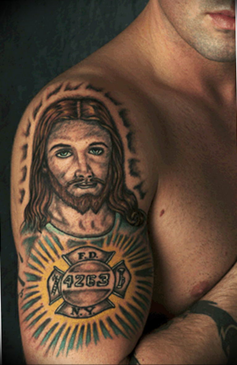 tattoo photos of Jesus Christ 04.02.2019 №299 - idea of tattoo with Jesus Christ - tattoovalue.net