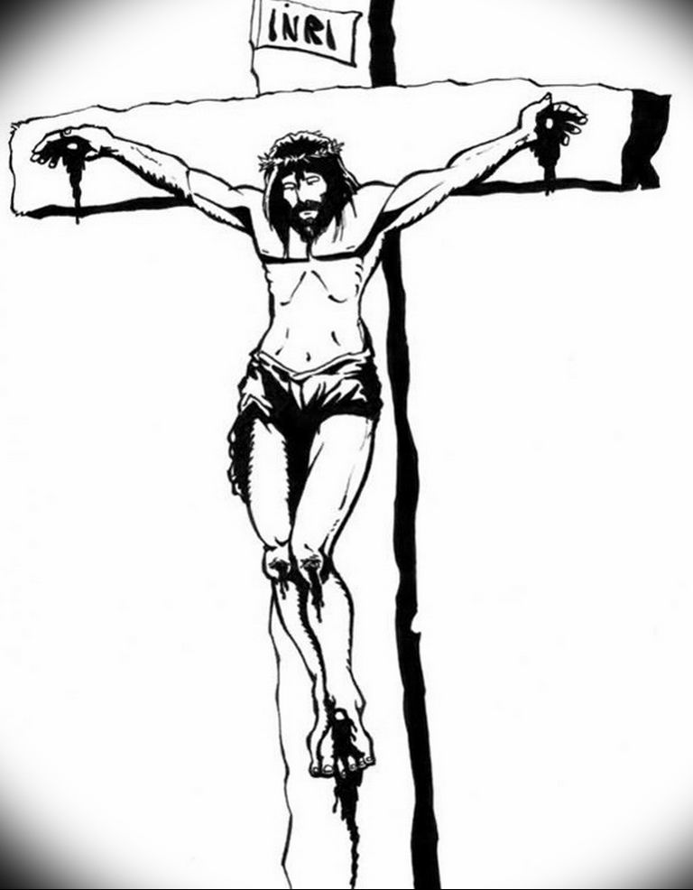tattoo photos of Jesus Christ 04.02.2019 №311 - idea of tattoo with Jesus Christ - tattoovalue.net