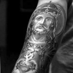 tattoo photos of Jesus Christ 04.02.2019 №319 - idea of tattoo with Jesus Christ - tattoovalue.net