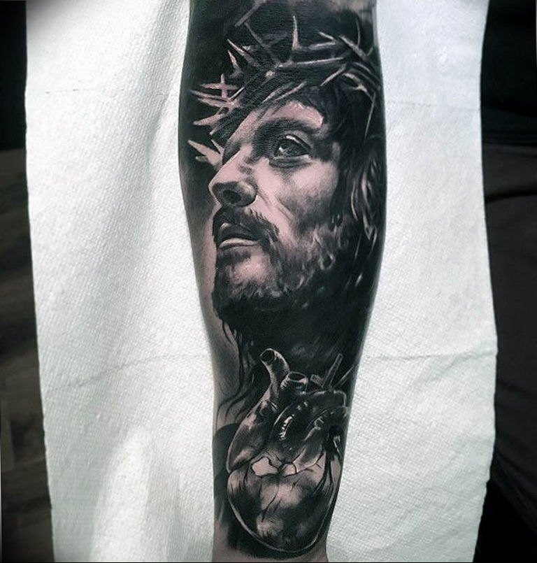 tattoo photos of Jesus Christ 04.02.2019 №321 - idea of tattoo with Jesus Christ - tattoovalue.net