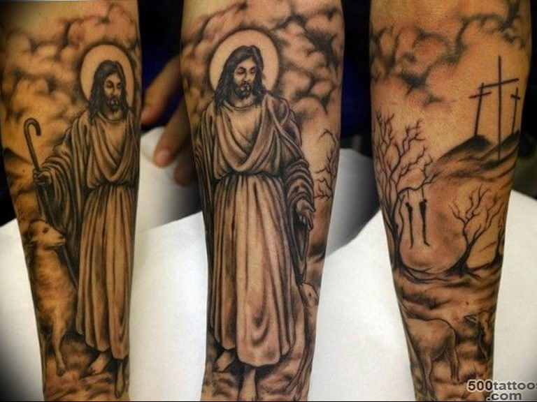 tattoo photos of Jesus Christ 04.02.2019 №332 - idea of tattoo with Jesus Christ - tattoovalue.net
