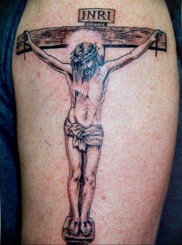 tattoo photos of Jesus Christ 04.02.2019 №334 - idea of tattoo with Jesus Christ - tattoovalue.net