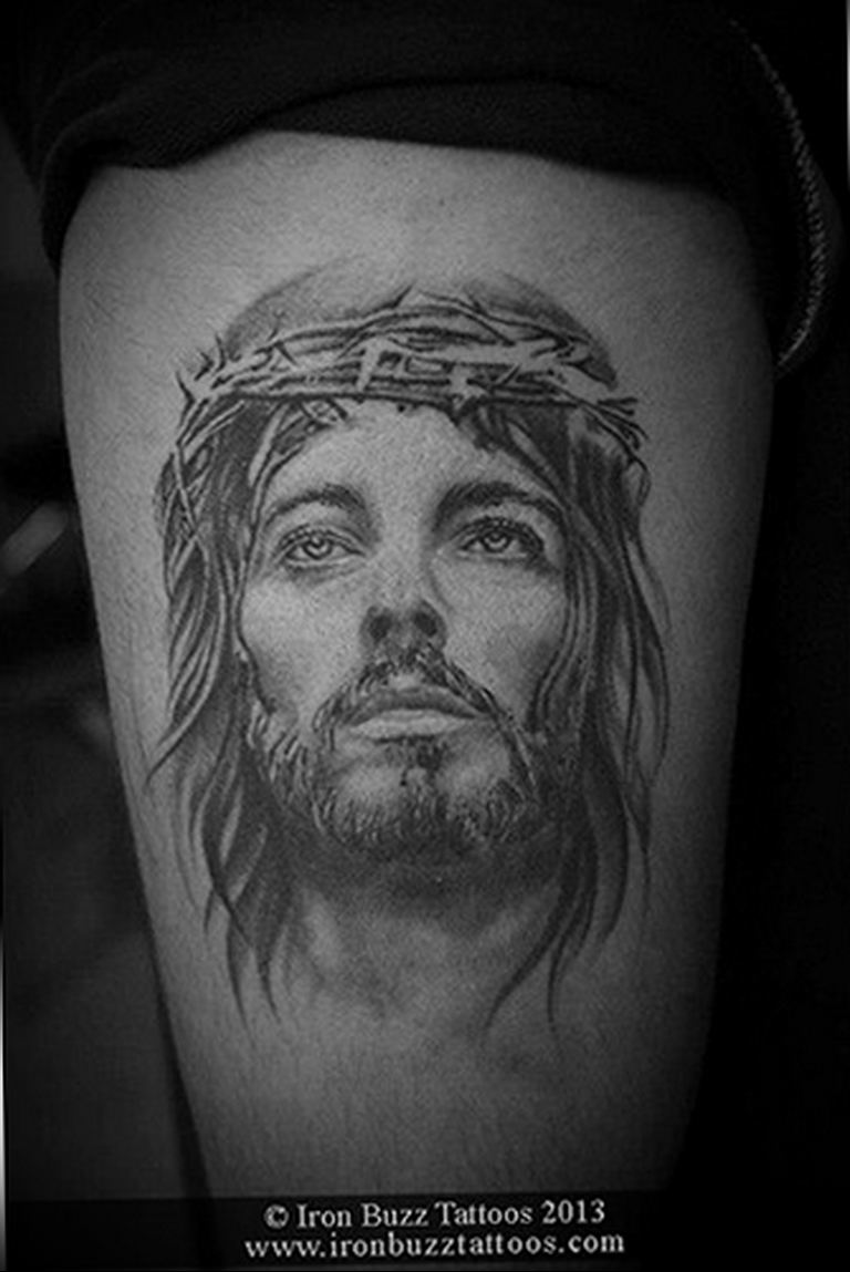 tattoo photos of Jesus Christ 04.02.2019 №341 - idea of tattoo with Jesus Christ - tattoovalue.net