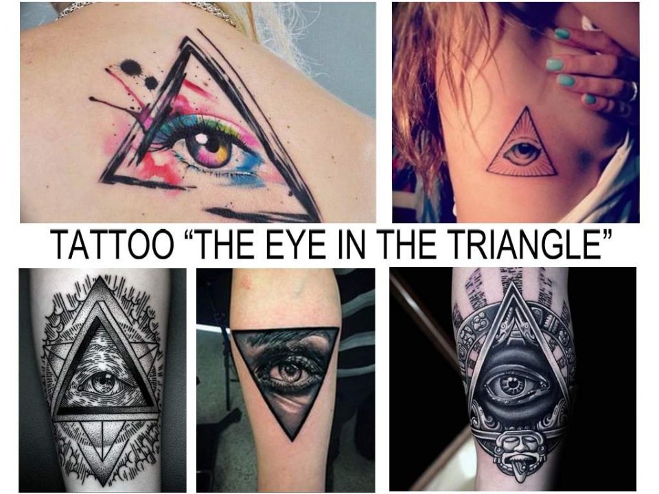 Meaning of a tattoo “the eye in the triangle”: sense, photo examples ...