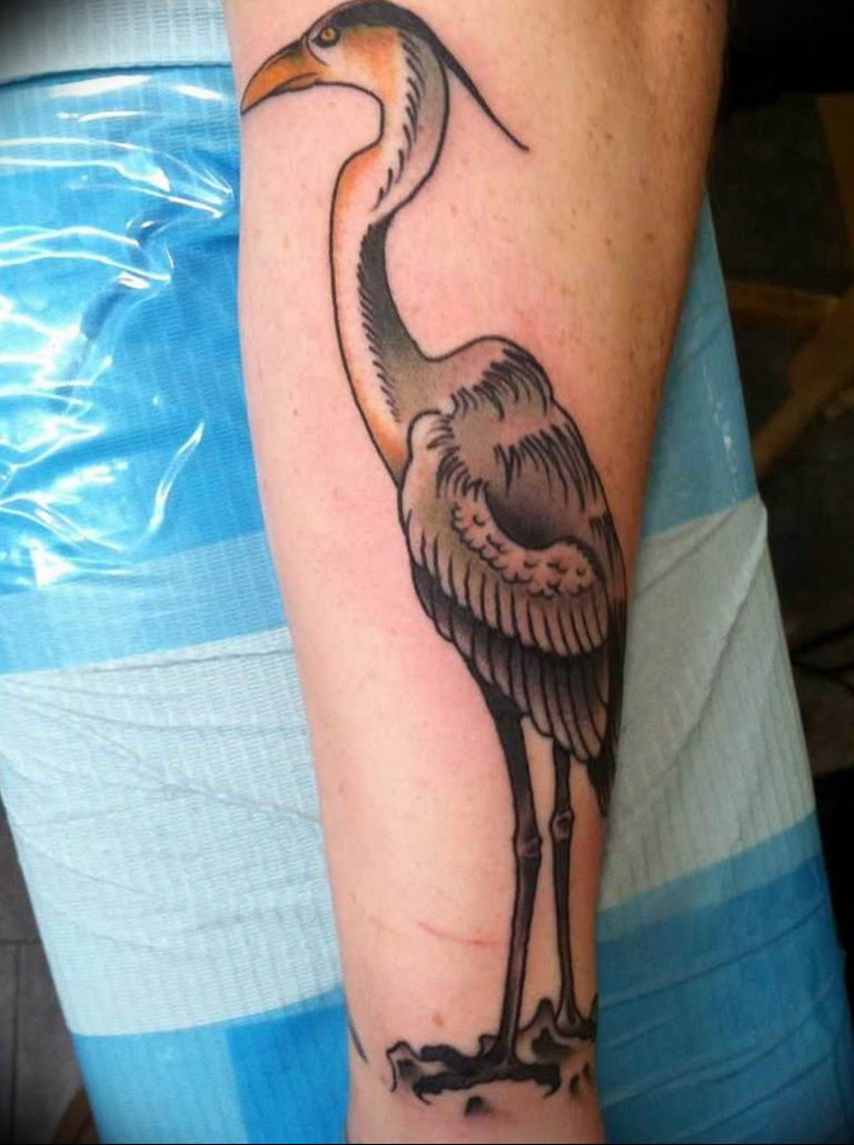 Tomb Tattoo  Beautiful traditional Crane made by lovely  Facebook