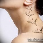 Photo tattoo crane 01.03.2019 №098 - idea for tattoo drawing crane - tattoovalue.net