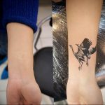 Photo tattoo crane 01.03.2019 №126 - idea for tattoo drawing crane - tattoovalue.net