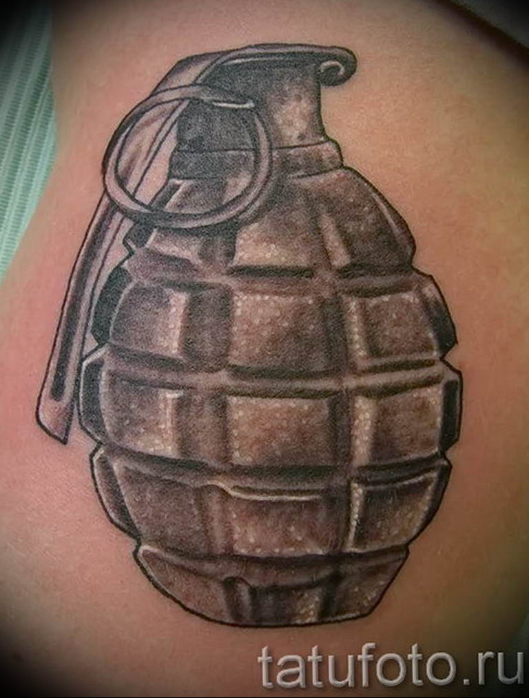 Return to Grenade tattoo meaning. 