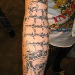 grenade tattoo photo 01.03.2019 №167 - idea for drawing a grenade tattoo - tattoovalue.net