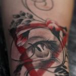 photo eye in triangle tattoo 03.03.2019 №156 - idea for eye in triangle tattoo - tattoovalue.net