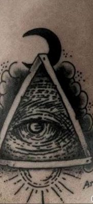 photo eye in triangle tattoo 03.03.2019 №239 – idea for eye in triangle tattoo – tattoovalue.net