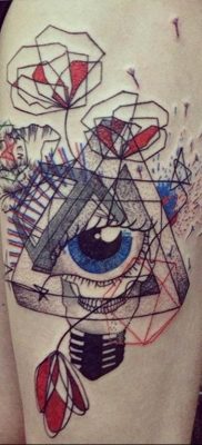 photo eye in triangle tattoo 03.03.2019 №287 – idea for eye in triangle tattoo – tattoovalue.net