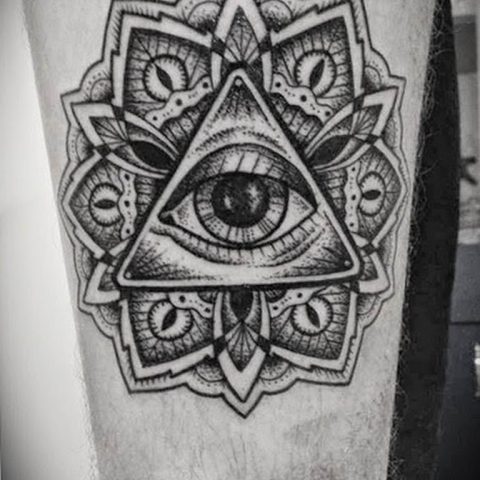 MEANING OF A TATTOO THE EYE IN THE TRIANGLE - information about the ...