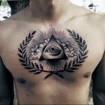photo eye in triangle tattoo 03.03.2019 №078 - idea for eye in triangle tattoo - tattoovalue.net