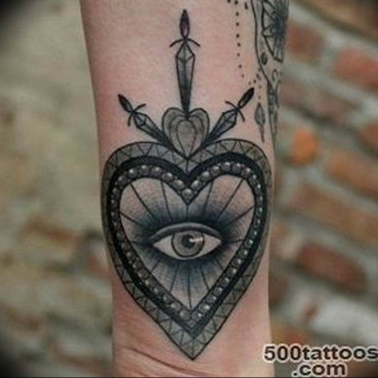 photo eye in triangle tattoo 03.03.2019 №115 - idea for eye in triangle tattoo - tattoovalue.net