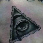 photo eye in triangle tattoo 03.03.2019 №127 - idea for eye in triangle tattoo - tattoovalue.net