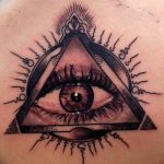 photo eye in triangle tattoo 03.03.2019 №139 - idea for eye in triangle tattoo - tattoovalue.net