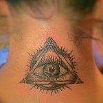 photo eye in triangle tattoo 03.03.2019 №163 - idea for eye in triangle tattoo - tattoovalue.net