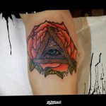 photo eye in triangle tattoo 03.03.2019 №191 - idea for eye in triangle tattoo - tattoovalue.net
