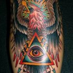 photo eye in triangle tattoo 03.03.2019 №205 - idea for eye in triangle tattoo - tattoovalue.net