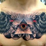 photo eye in triangle tattoo 03.03.2019 №221 - idea for eye in triangle tattoo - tattoovalue.net