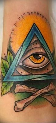 photo eye in triangle tattoo 03.03.2019 №225 – idea for eye in triangle tattoo – tattoovalue.net