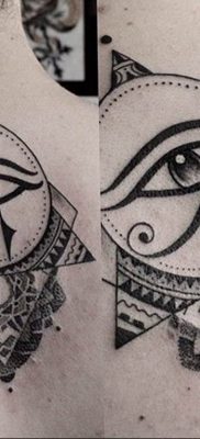 photo eye in triangle tattoo 03.03.2019 №227 – idea for eye in triangle tattoo – tattoovalue.net