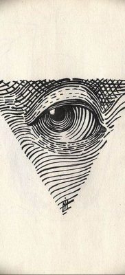 photo eye in triangle tattoo 03.03.2019 №234 – idea for eye in triangle tattoo – tattoovalue.net