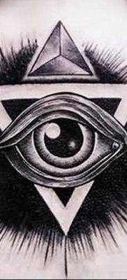 photo eye in triangle tattoo 03.03.2019 №238 – idea for eye in triangle tattoo – tattoovalue.net