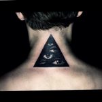 photo eye in triangle tattoo 03.03.2019 №278 - idea for eye in triangle tattoo - tattoovalue.net