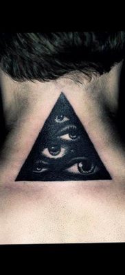 photo eye in triangle tattoo 03.03.2019 №278 – idea for eye in triangle tattoo – tattoovalue.net