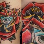 photo eye in triangle tattoo 03.03.2019 №304 - idea for eye in triangle tattoo - tattoovalue.net