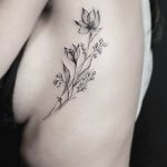 photo tattoo cornflower 03.03.2019 №108 - idea for a tattoo with cornflower - tattoovalue.net