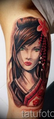 photo tattoo geisha 01.03.2019 №144 – geisha tattoo design idea – tattoovalue.net