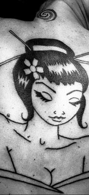 photo tattoo geisha 01.03.2019 №370 – geisha tattoo design idea – tattoovalue.net