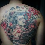 photo tattoo geisha 01.03.2019 №044 - geisha tattoo design idea - tattoovalue.net