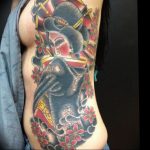 photo tattoo geisha 01.03.2019 №092 - geisha tattoo design idea - tattoovalue.net