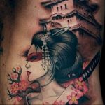 photo tattoo geisha 01.03.2019 №102 - geisha tattoo design idea - tattoovalue.net