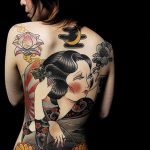 photo tattoo geisha 01.03.2019 №111 - geisha tattoo design idea - tattoovalue.net