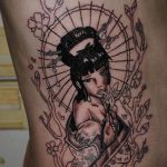 photo tattoo geisha 01.03.2019 №124 - geisha tattoo design idea - tattoovalue.net