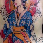 photo tattoo geisha 01.03.2019 №125 - geisha tattoo design idea - tattoovalue.net