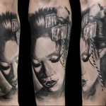 photo tattoo geisha 01.03.2019 №133 - geisha tattoo design idea - tattoovalue.net