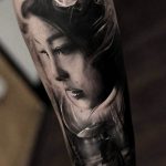 photo tattoo geisha 01.03.2019 №136 - geisha tattoo design idea - tattoovalue.net