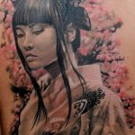 photo tattoo geisha 01.03.2019 №139 - geisha tattoo design idea - tattoovalue.net