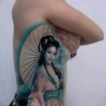 photo tattoo geisha 01.03.2019 №141 - geisha tattoo design idea - tattoovalue.net