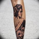 photo tattoo geisha 01.03.2019 №173 - geisha tattoo design idea - tattoovalue.net