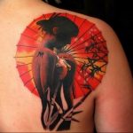 photo tattoo geisha 01.03.2019 №177 - geisha tattoo design idea - tattoovalue.net