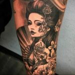 photo tattoo geisha 01.03.2019 №179 - geisha tattoo design idea - tattoovalue.net