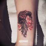 photo tattoo geisha 01.03.2019 №230 - geisha tattoo design idea - tattoovalue.net